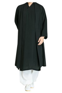 Chinese Style Men's clothes, civilian clothes, linen Han clothes, men's ancient clothes, Zen clothes, robes, Taoist robes, Chinese style long shirts, Kung Fu shirts, drama clothes SKF002 detail view-5